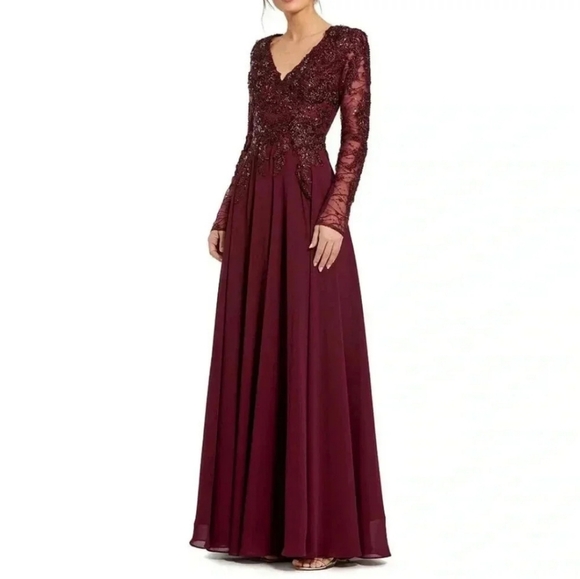 casual burgundy maxi dress Angie Maxi Dress